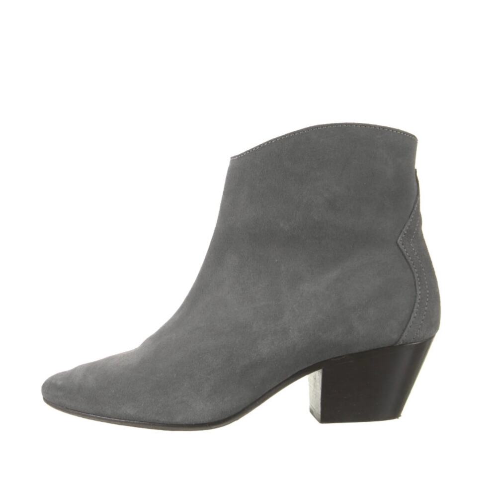 Isabel Marant Western Gray Suede Dacken Ankle Boots Booties Country Boho sz 36